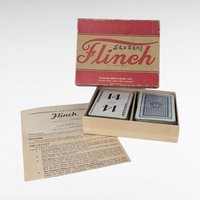 1938 Vintage Parker Brothers Flinch Card Game, Complete Set, Collectible Card Game, Gift for Game Collectors, Family Fun