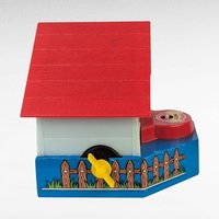 Vintage Everlast Plastic Doggy House Bank, 1950s Coin Savings Bank, Puppy Gift, Children's Room Decor, Collectible Toy Bank