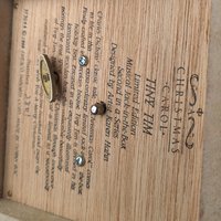 1988 Enesco Tiny Tim Music Box | "We Wish You a Merry Christmas" | Limited Edition | Dickens' A Christmas Carol | Collectible Music Box