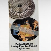 Vintage Leaky Pipe Card Game, 1972 Parker Brothers, Complete with Instructions, Family Card Game, Collectible Game, Gift for Game Lovers