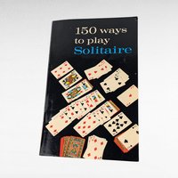 Vintage 1950s Kingsbridge Solitaire Game | Complete with Cards and Book | Retro Board Game | Travel Game | Gift for Card Game Enthusiast
