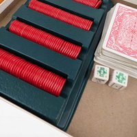 Vintage 1977 Cadaco Poker-Keeno Game - Complete - Family Game Night - Party Game