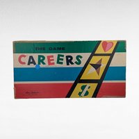 Vintage 1955 Careers Board Game | Parker Brothers | Retro Board Game | Family Game Night | Collectible Game