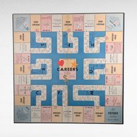 Vintage 1955 Careers Board Game | Parker Brothers | Retro Board Game | Family Game Night | Collectible Game