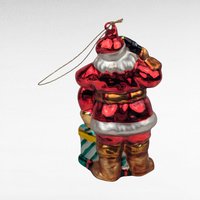 Vintage Coca-Cola Santa Claus Blown Glass Ornament | Christmas Ornament | Coke Collectible | Holiday Decor