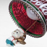 1993 Coca-Cola "Light Up Your Holidays" Ornament | Mice Ornament | Light-Up Christmas Ornament | Coke Collectible