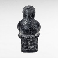 Vintage A. Wolf Original Eskimo Stone and Marble Sculpture | Inuit Art | Hand-Carved | Arctic Decor | Collectible Figurine