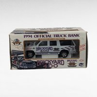 1994 Brookfield Chevrolet Suburban Truck Bank | Brickyard 400 NASCAR | Diecast 1:25 Scale | Collectible Bank