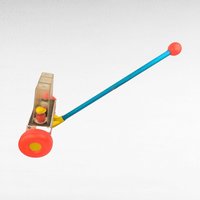 Vintage 1969 Fisher-Price Happy Hoppers Push Toy | Classic Baby Toy | Toddler Toy | Collectible Toy