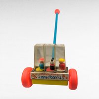 Vintage 1969 Fisher-Price Happy Hoppers Push Toy | Classic Baby Toy | Toddler Toy | Collectible Toy