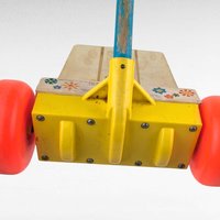 Vintage 1969 Fisher-Price Happy Hoppers Push Toy | Classic Baby Toy | Toddler Toy | Collectible Toy