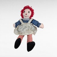 Vintage Raggedy Ann and Andy Dolls - Large Rag Dolls - Collectible Dolls -  Classic Toys - Nostalgic Gift - Children's Playroom Decor