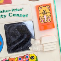 Vintage 1984 Fisher-Price Activity Center - Baby Toy - Crib and Playpen Toy - Sensory Toy