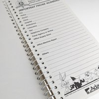 Vintage Looney Tunes Taz Phone Message Book, 1997, Unused, Collectible Cartoon Memorabilia, Gift for Taz Fan, Office Decor
