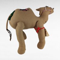 Vintage Plush Camel Pair: Gund Lumpy Camel & 1940s Handmade Camel, Collectible Plush Toys, Vintage Toys, Gift for Collectors, Camel Lovers