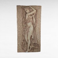 Pair of Vintage Z. Danjell Creations Greek Goddesses Wall Plaques - Classical Art - Wall Decor -Textured Relief