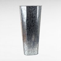 2003 Coca-Cola Metal Vase - Vintage Coca-Cola Decor - Embossed Tin Vase - "All the Year Round" -  Collectible Coke Decor