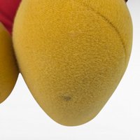 Vintage Hasbro Softies Mickey Mouse Plush, 15" Stuffed Toy, Collectible Disneyana, 1990s