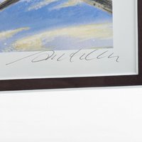 1993 Minnesota Pheasant Habitat Stamp Print, Framed & Signed Bruce Miller, Limited Edition #1835/2500