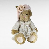 Vintage Girl Teddy Bear Lot - 1993 Ty Eve, Russ Claudette, Hen & Holly, Russ Berrie Bronwyn - Collectible Bears, Vintage Plush, Gift Ideas