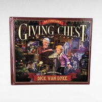 Vintage Christmas Children's Book Pair, Dick Van Dyke Mr. Finnagan's Giving Chest, Golden Christmas Treasury Stories Carols, Holiday Books