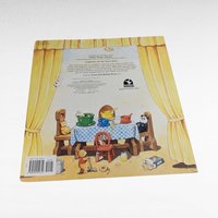 Vintage Finger Puppet Theater Books, Little Red Riding Hood, Goldilocks and the Three Bears, Children's Books, Storytelling Props