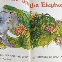 Vintage Children's Book Lot, Littlest Elephant, Romper Room Safety, Mouse and the Elephant, Collectible Kids' Books, Gift for Young Readers