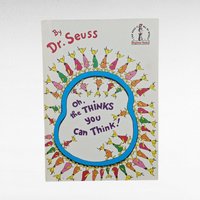Vintage Dr. Seuss Book Lot - ABC, Oh, the Thinks You Can Think!, Put Me in the Zoo - Children's Literature - Collectible Dr. Seuss Books