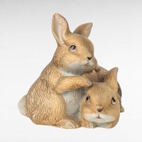 Vintage Spring Rabbit Collection | Playful Figurines, Musical Bunny, and Charming Mugs
