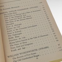 1963 Major English Romantic Poets Anthology, Coleridge, Wordsworth, Byron, Shelley, Keats, Vintage Poetry Book, Literary Gift
