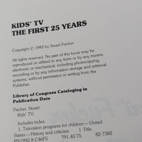 1983 Kids' TV: The First 25 Years, Vintage TV History Book, Classic Cartoon Character Guide, Gift for TV Enthusiasts and Nostalgia Lovers