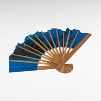 Vintage Decorative Fans, Cloth Wood Plastic, Asian Inspired Decor, Wall Hanging, Gift for Fan Collectors, Home Decor Accent