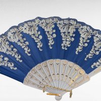 Vintage Decorative Fans, Cloth Wood Plastic, Asian Inspired Decor, Wall Hanging, Gift for Fan Collectors, Home Decor Accent