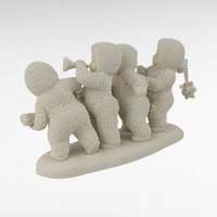 Vintage Dept 56 Snowbabies "Hi Ho, Hi Ho" Figurine, Collectible Snowbabies Figure, Gift for Snowbabies Collector, Christmas Decor