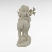 Vintage Dept 56 Snowbabies "A Journey for Two by Caribou!" Figurine, 8 Inch, Collectible Snowbabies, Gift for Collector, Christmas Decor