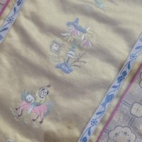 Vintage Oriental Stitching on Silk Wall Hanging in Wooden Frame, Chinese Embroidery Art, Gift for Him, Her, or Home Decor