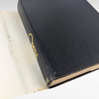1977 Simon & Schuster Book of the Opera, Hardcover Reference Guide, Vintage Music Book, Opera Lover Gift, Illustrated Opera History