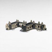 Dept 56 Heritage Village Bridge Set, Pair of Ceramic Bridges,
