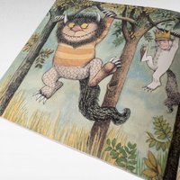 Vintage Where the Wild Things Are by Maurice Sendak, 1991 Softcover, Children's Book, Illustrated Classic, Bedtime Story, Nostalgic Gift