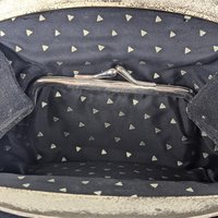 Vintage Black Clutch Purse, Evening Bag, Classic Formal Handbag, Gift for Her No Strap, Fair Condition