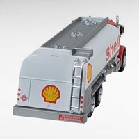 Vintage SpecCast Peterbilt 385 Shell Oil Tanker Truck Diecast Replica, Collectible Toy Truck, Gift for Collector