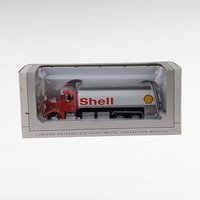 Vintage SpecCast Peterbilt 385 Shell Oil Tanker Truck Diecast Replica, Collectible Toy Truck, Gift for Collector