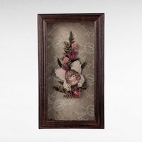Vintage Angel Shadowbox Wall Hanging, Floral Decor, Spiritual Art, Gift for Her, Religious Gift, Home Decor, Shabby Chic