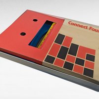 1974 Milton Bradley Connect Four Game, Vintage Board Game, Family Fun, Collectible Game, Retro Game Night, Gift for Game Collectors