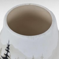 2004 Navajo Pottery Vase with Horse Design, Hand-Painted Vase, Southwest Decor, Native American Art, Collectible Pottery