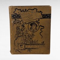 1891 Little Daughters Pleasure Book, Antique Children's Literature, Mary D. Brine, Illustrated Stories, Gift for Collector