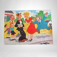 Vintage Puzzle Lot, Blondie, Tammy, Archie Jigsaw Puzzles, 1950s-60s, Complete Sets, Collectible Puzzles