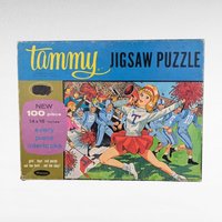 Vintage Puzzle Lot, Blondie, Tammy, Archie Jigsaw Puzzles, 1950s-60s, Complete Sets, Collectible Puzzles
