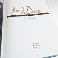 2004 James Dean: A Life in Pictures Book by Marie Clayton, Hardcover, Vintage Movie Memorabilia, Gift for Film Buffs