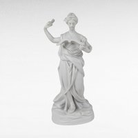 Vintage Andrea by Sadek Bisque Greek Muse Figurines, Memory & Artist Pair, 8.5" Elegant Home Decor, Gift for Art Lovers, Shelf Decor